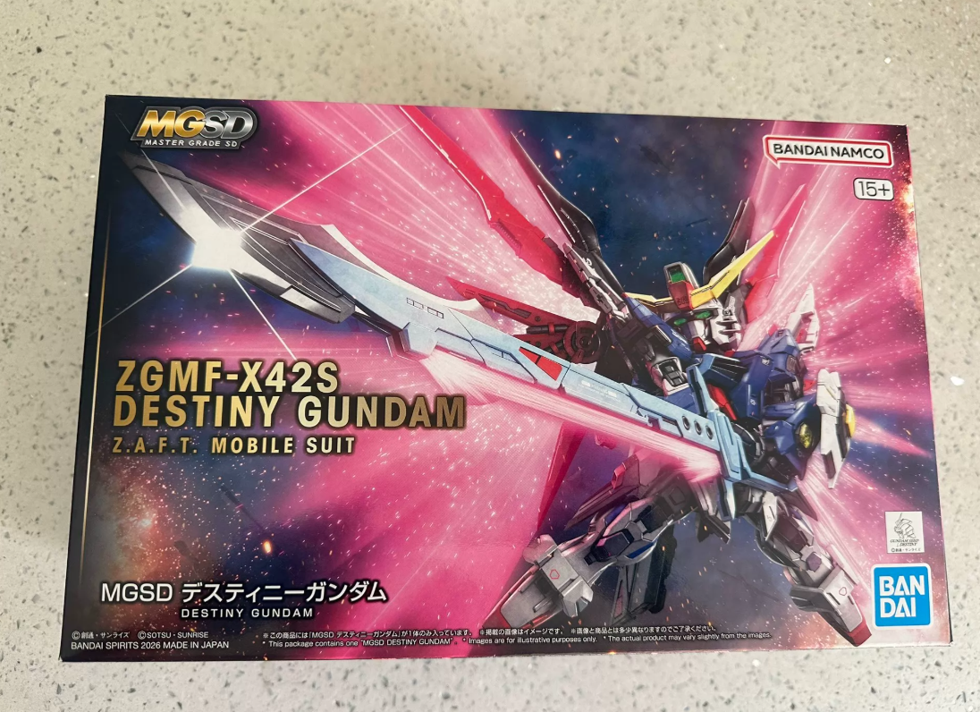 Bandai MGSD Destiny Gundam ZGMF-X42S Seed Destiny Model Kit