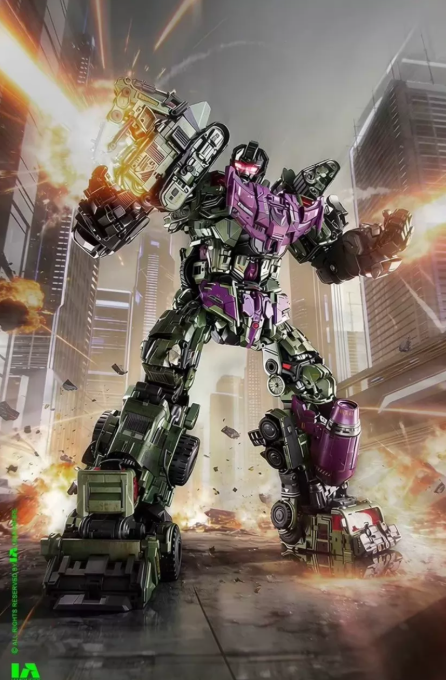 Dreamstar Toys Devastator 6 Boxes Complete Set