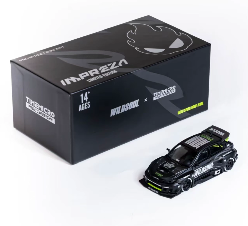 TimeMicro x PSC DESIGN x Wild Soul 1/64 Subaru Impreza Raider