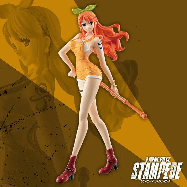 One Piece Nami Ichiban Kuji D Prize Stampede The Movie Figure Bandai