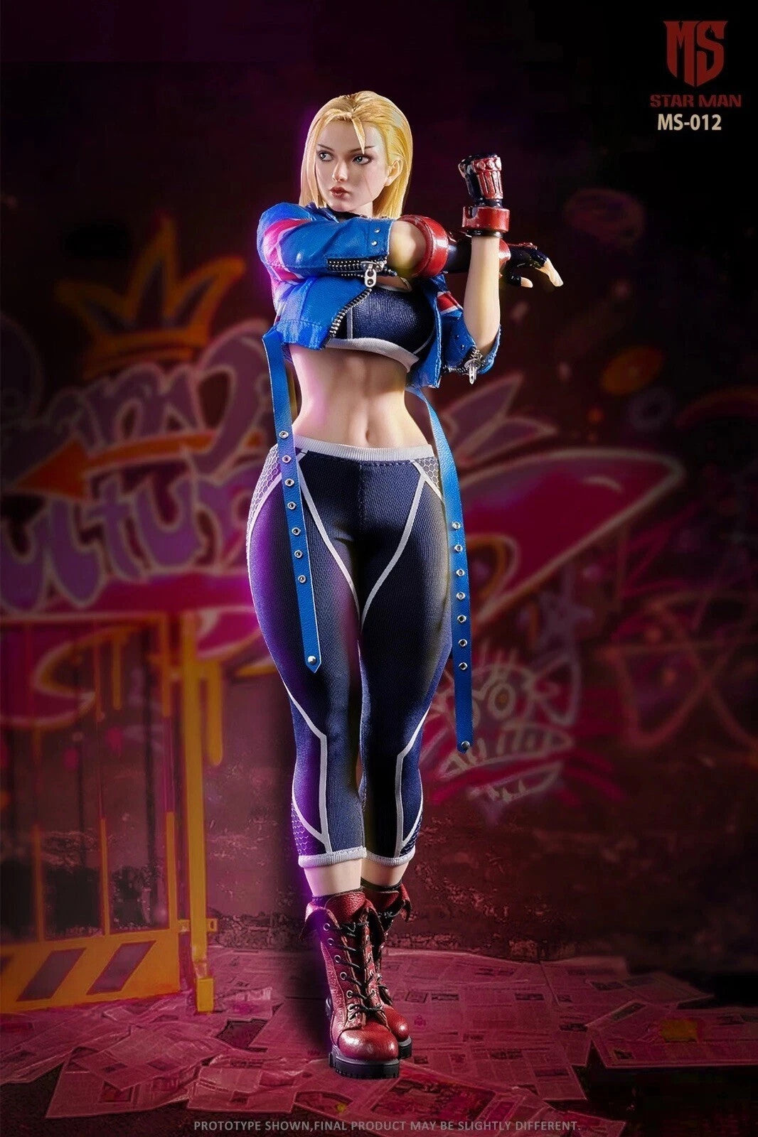 1/6 Female Agent Bee Action Figure Starman MS-012 Chun Li Style Collectible New