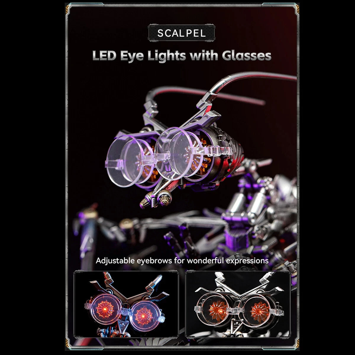 Transformers ROTB Scorponok Scalpel LED Light Sound Effect Articulated Collectib