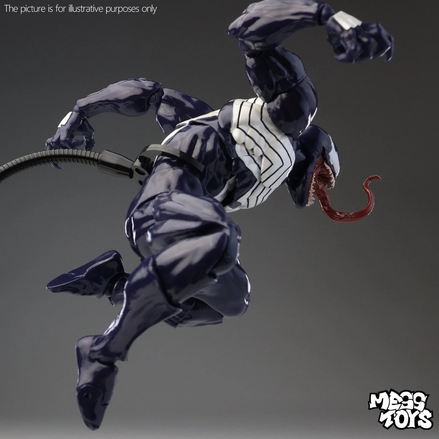 Mess Toy Venom Action Figure Marvel Symbiote Action Figure Collectible Preorder