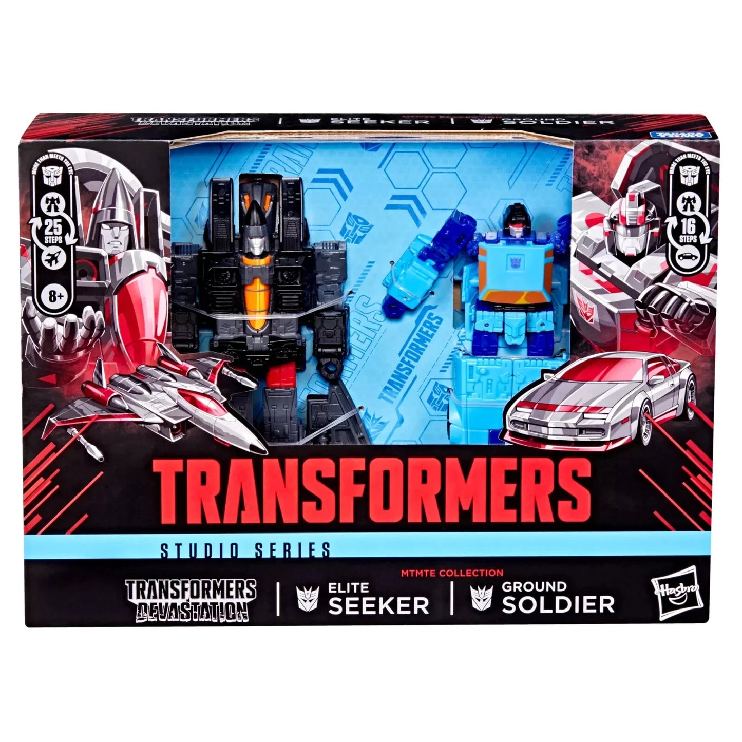 Transformers Studio Series Devastation Elite Seeker Ground Soldier 2-Pack Hasbro