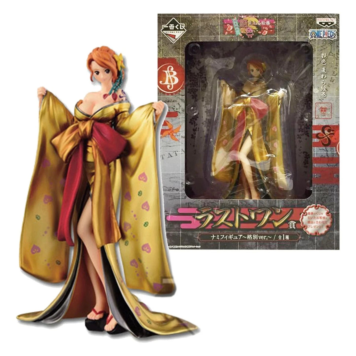 Ichiban Kuji One Piece Nami Kimono Last One Prize Special Ver Figure