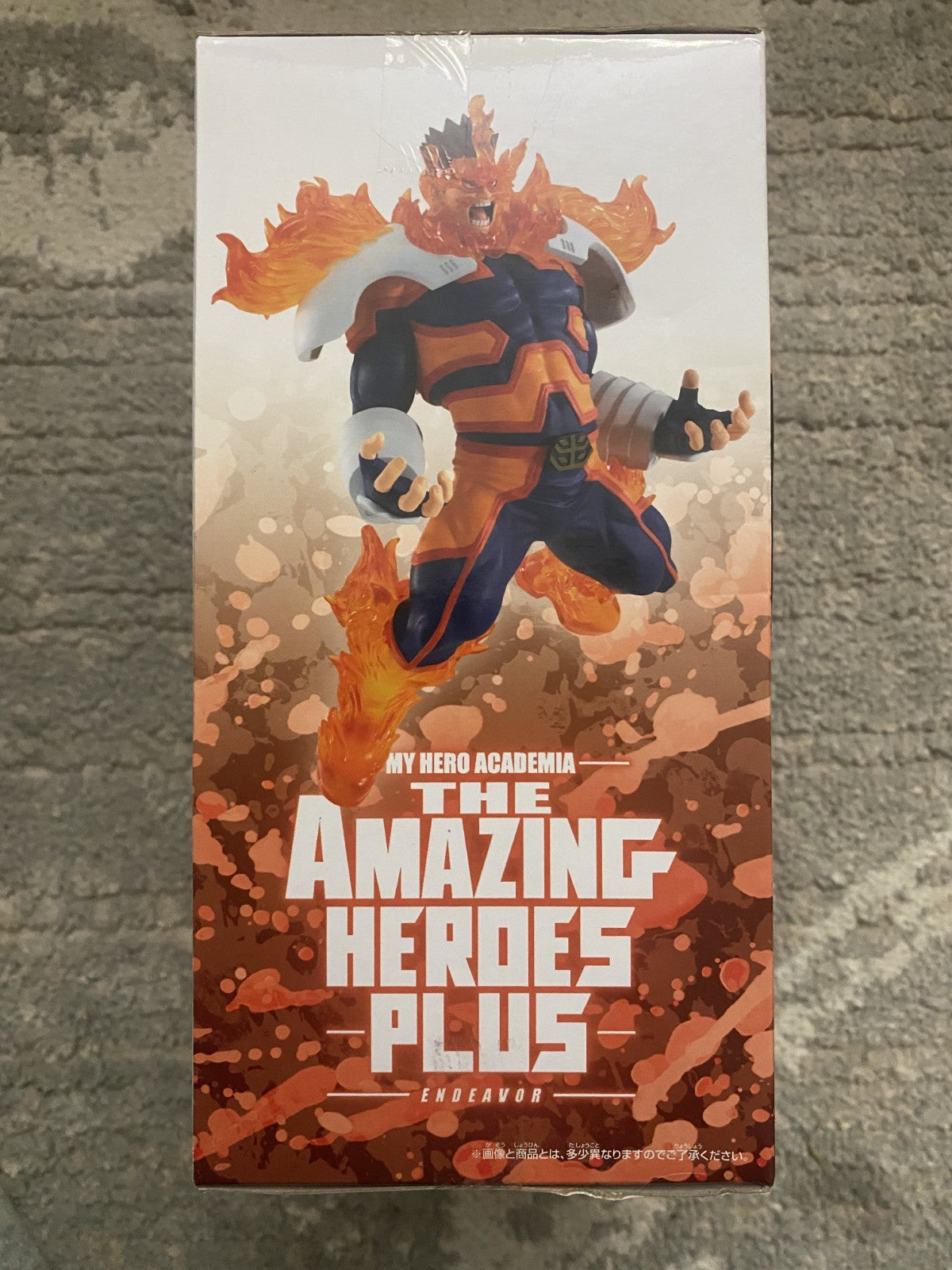 Banpresto The Amazing Heroes Plus Endeavor Figure My Hero Academia MHA BNIB