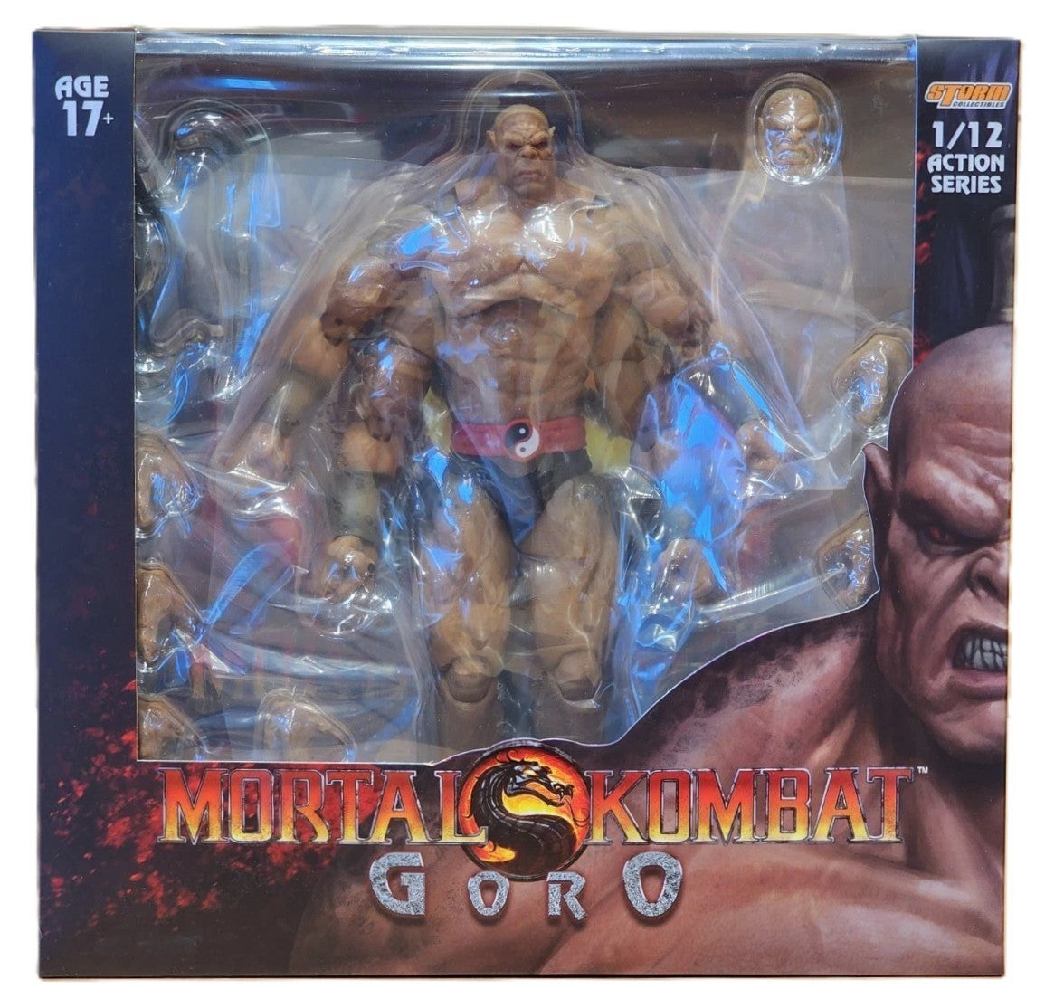 Storm Collectibles Mortal Kombat Goro 1/12 Action Figure Authentic
