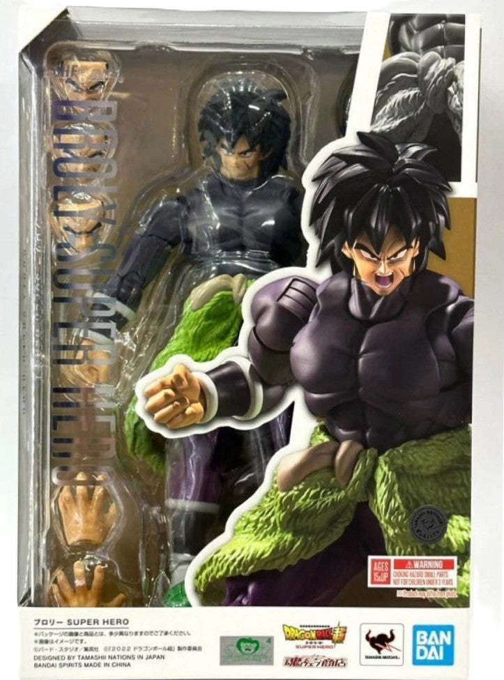 Bandai S.H.Figuarts Broly Super Hero Dragon Ball Super SHF Figure