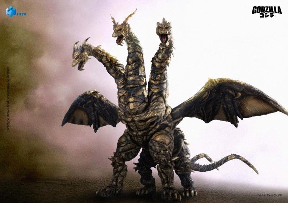 Hiya Toys Godzilla Final Wars Kaiser Ghidorah Figure 2004 Toho Preorder