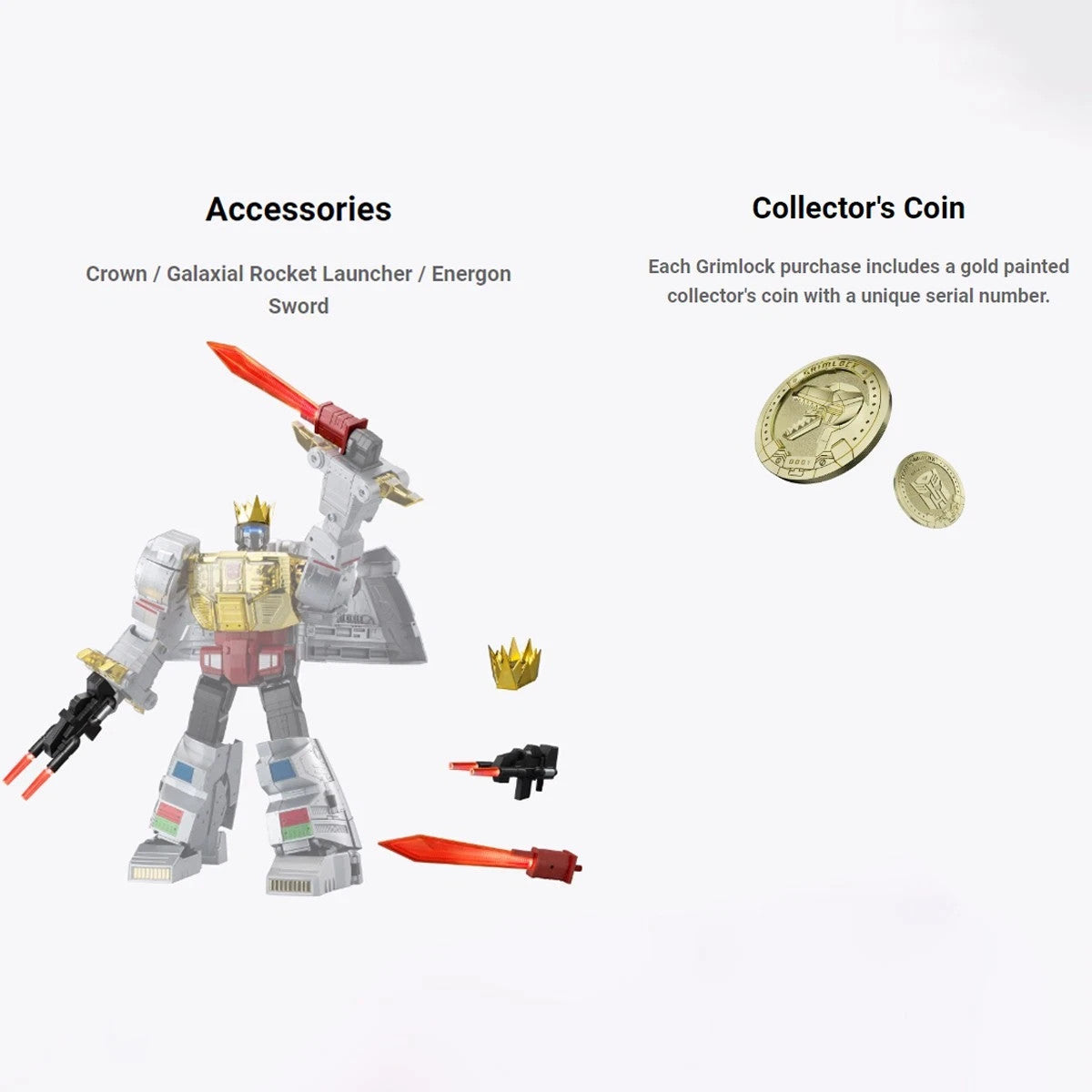 Robosen Transformers Grimlock Auto Converting Robot G1 Dinobot Voice RC
