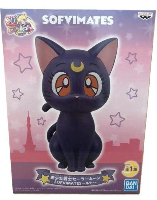 Sailor Moon Luna SOFVIMATES Figure Banpresto Bandai Official Anime Prize Figure