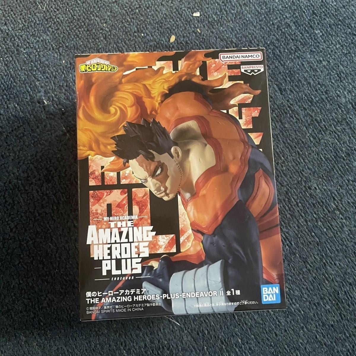 My Hero Academia The Amazing Heroes Plus Endeavor II Figure Banpresto