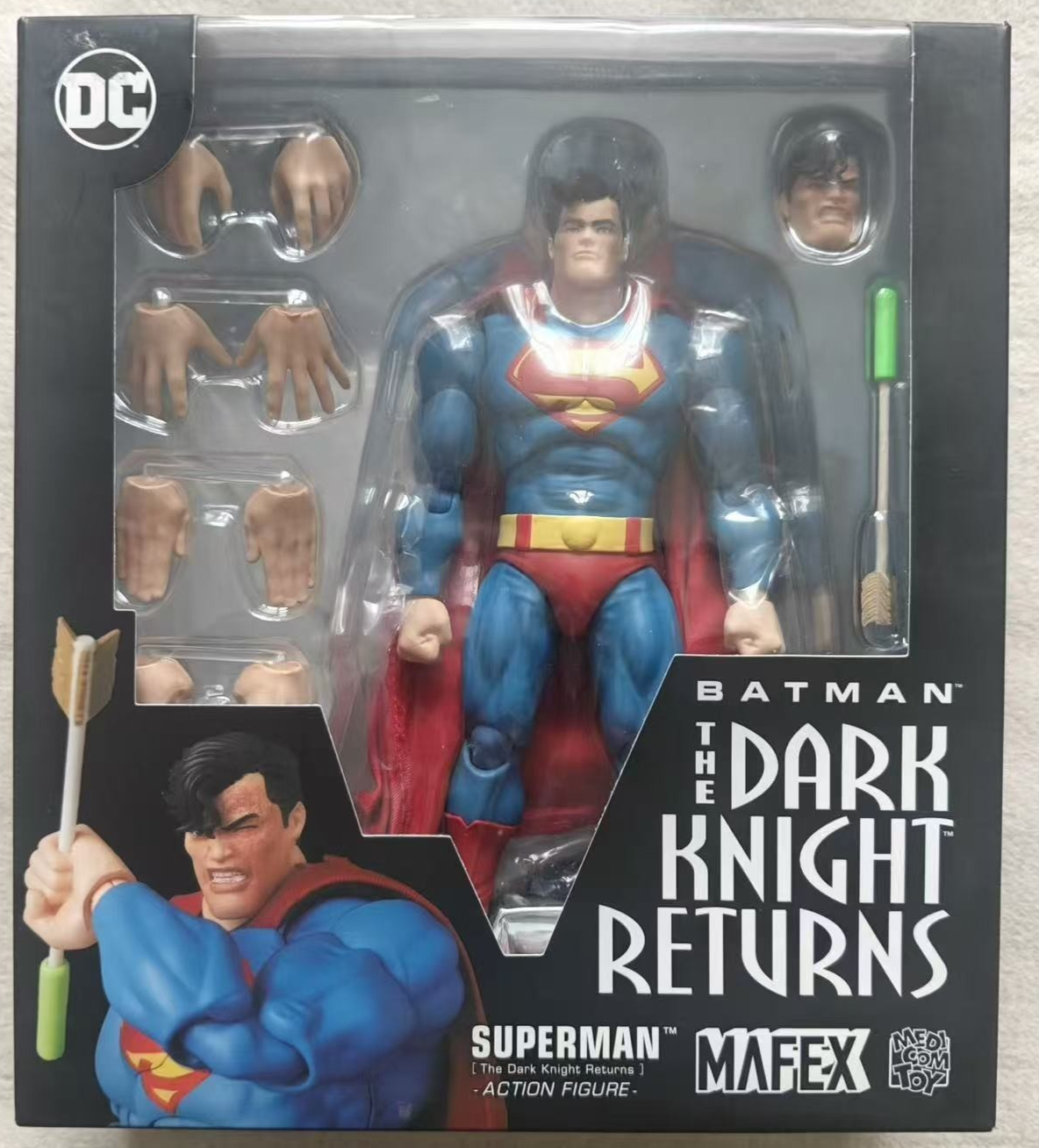 MAFEX Superman Dark Knight Returns DC Action Figure Medicom Toy