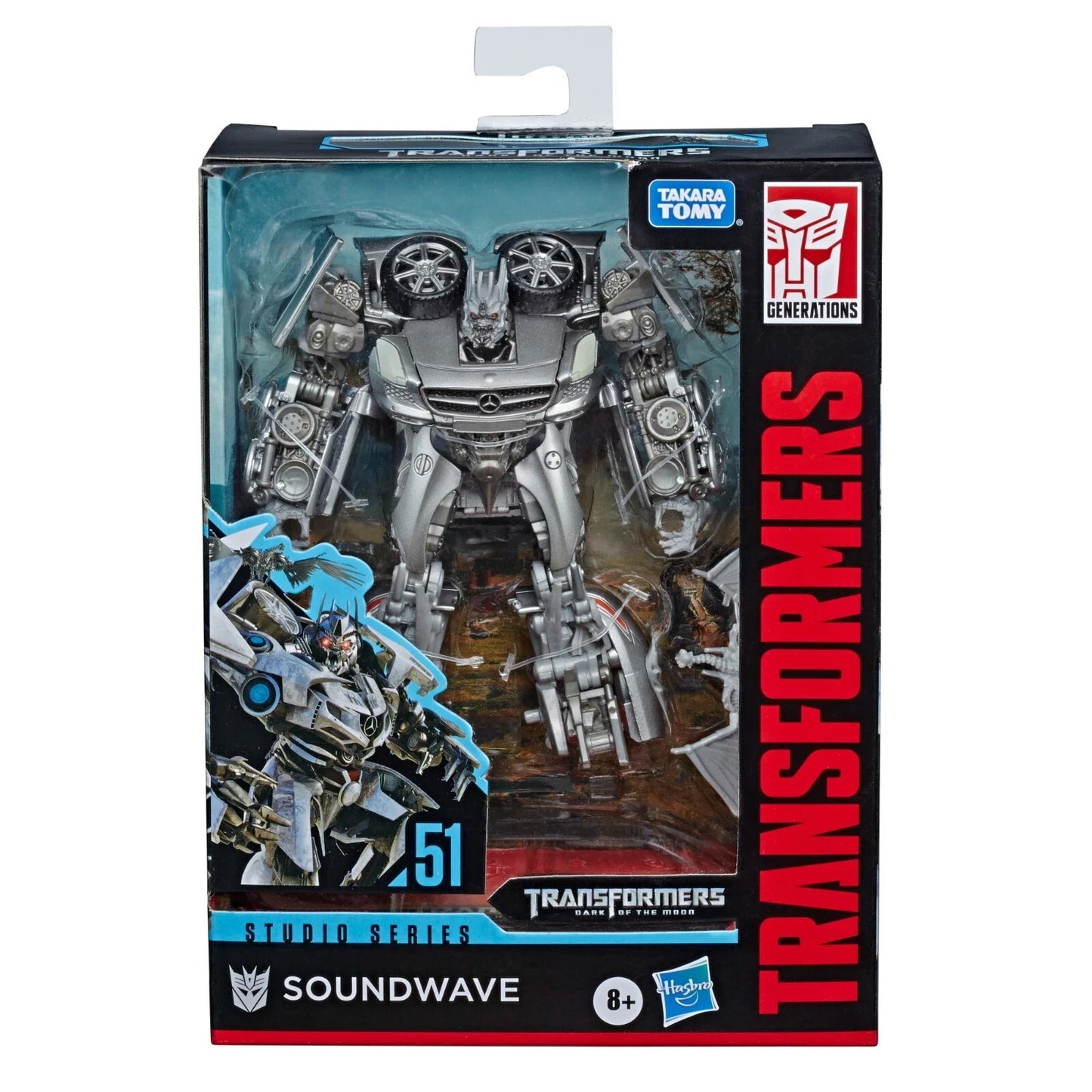 Transformers Studio Series SS-51 Soundwave DOTM Mercedes Takara Tomy NEW