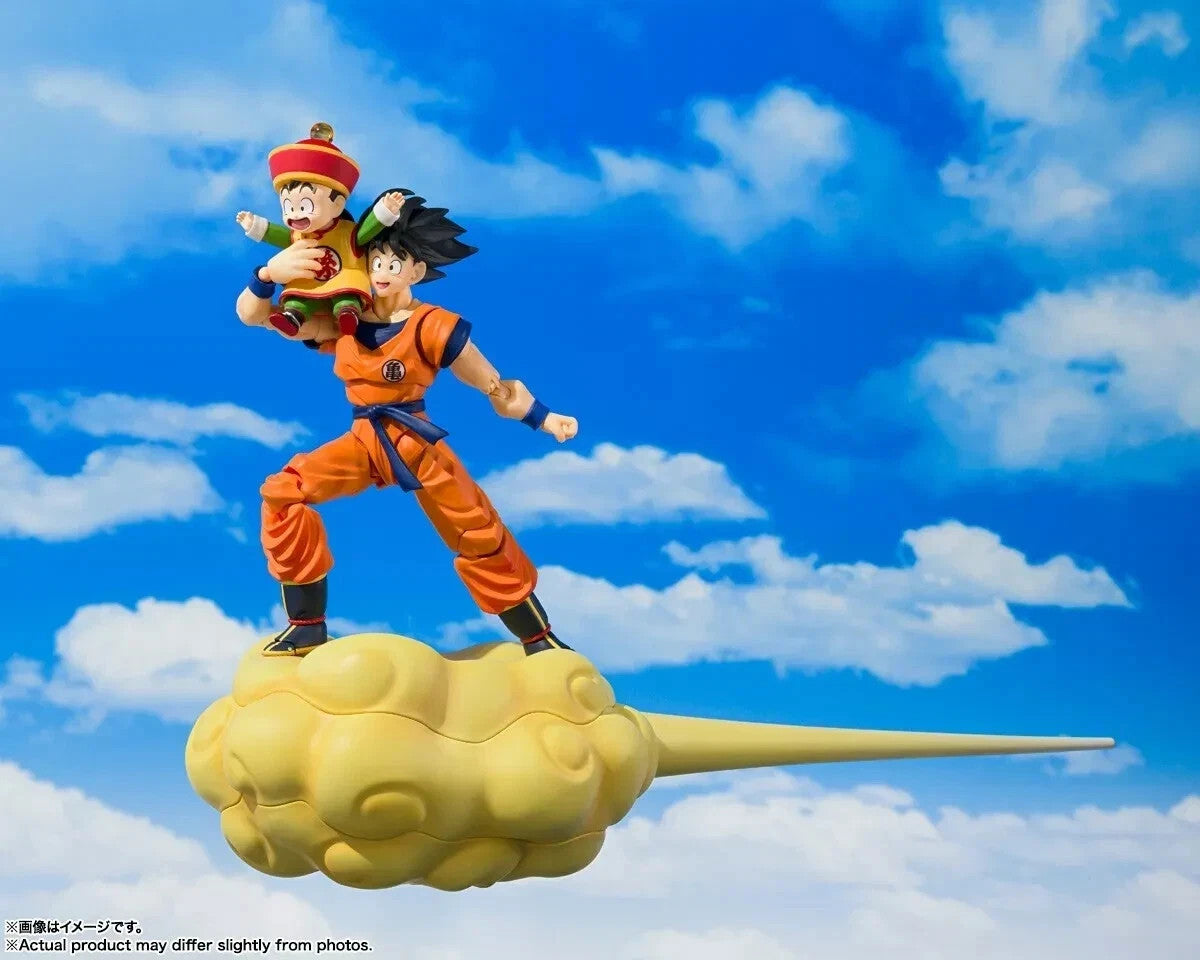 SH Figuarts Son Goku & Kid Gohan Nimbus Exclusive Edition Dragon Ball Z Bandai