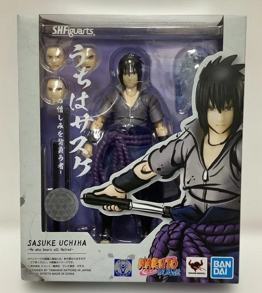 SH Figuarts Sasuke Uchiha Naruto Shippuden Bandai Tamashii Nations Figure