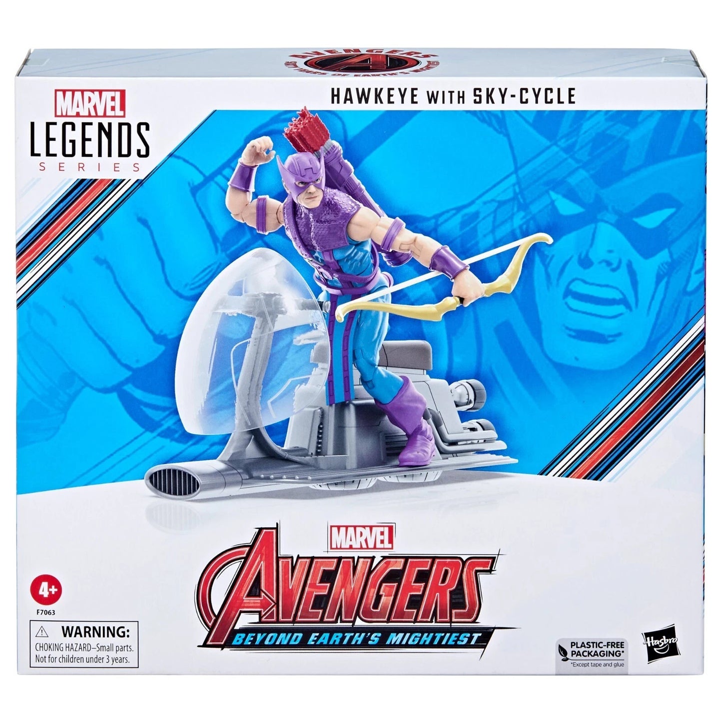 Marvel Legends Hawkeye Sky-Cycle Avengers Deluxe Figure Vehicle Hasbro New
