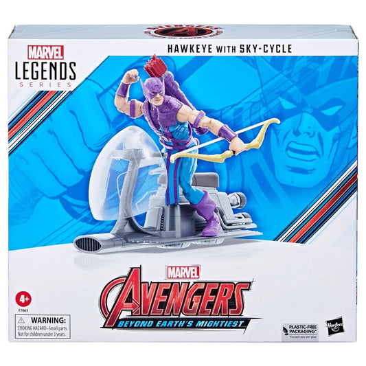 Marvel Legends Hawkeye Sky-Cycle Avengers Deluxe Figure Vehicle Hasbro New