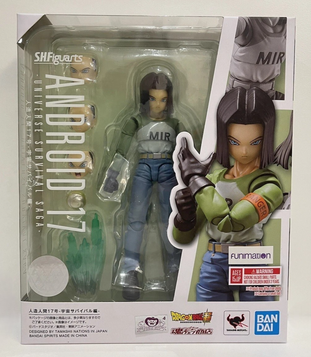 S.H.Figuarts Android 17 Universe Survival Saga Dragon Ball Super Bandai SHF