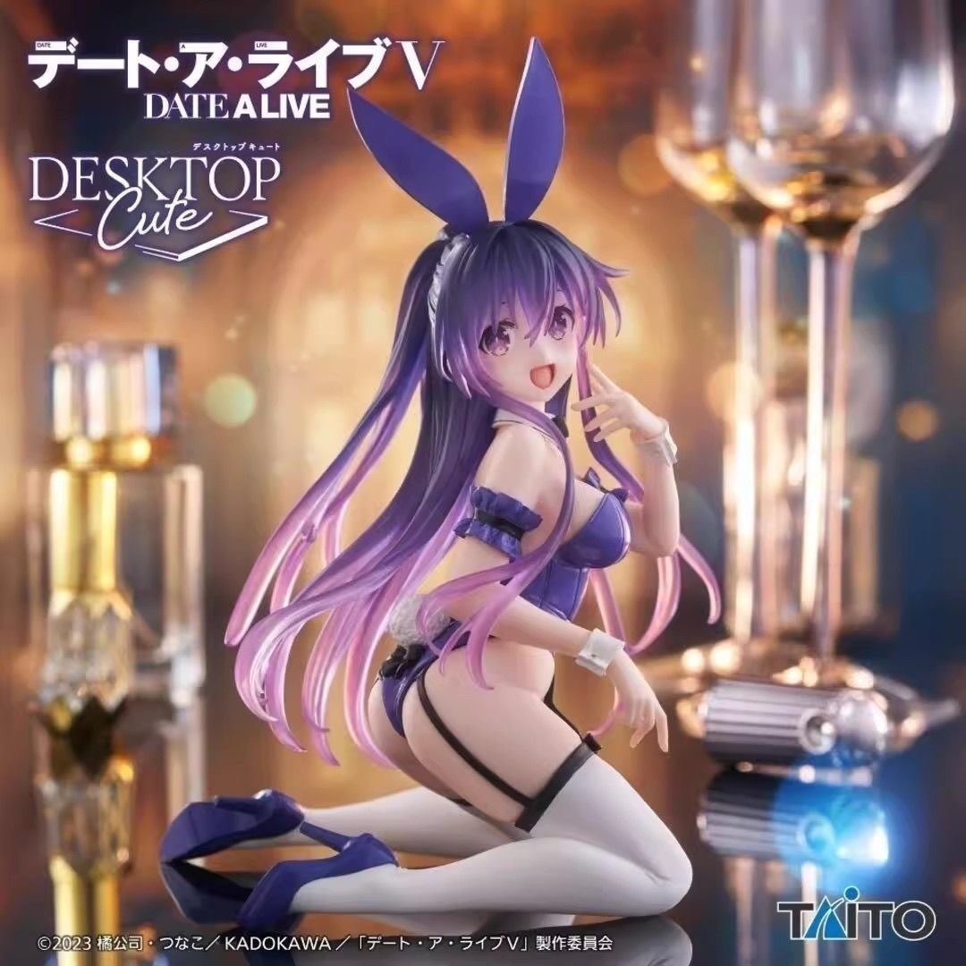 Taito Date A Live V Kurumi Tokisaki Desktop Cute Bunny Ver. Figure NEW Authentic