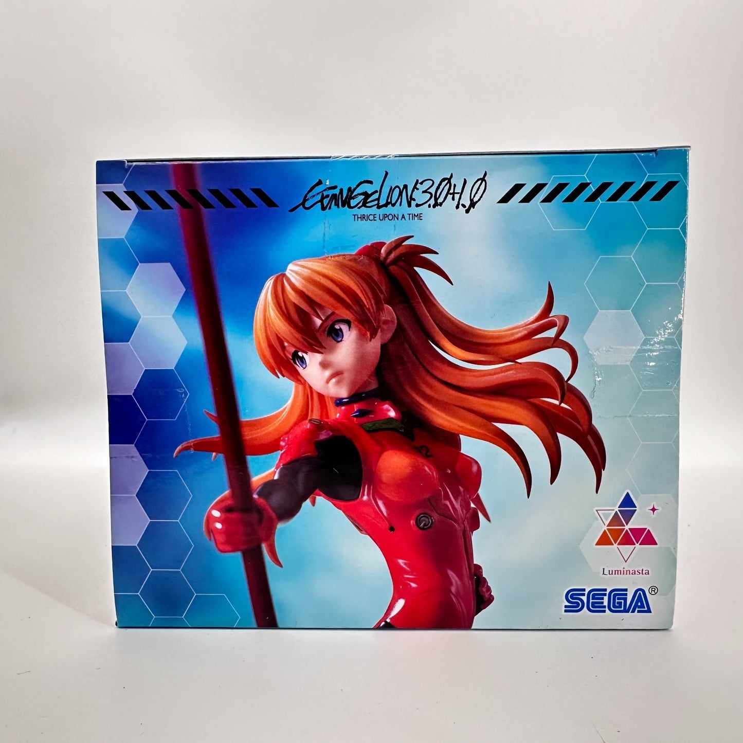 Asuka Shikinami Langley Luminasta Figure | Evangelion SEGA Spear of Cassius