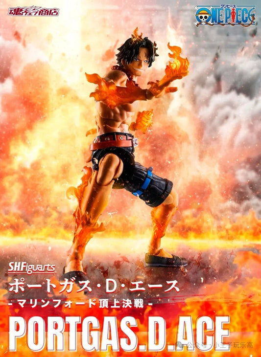 SHF Portgas D Ace Marineford One Piece Figure Bandai Preorder
