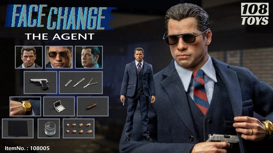 108TOYS Face Change The Agent 108005 1/6 Sean Archer John Travolta