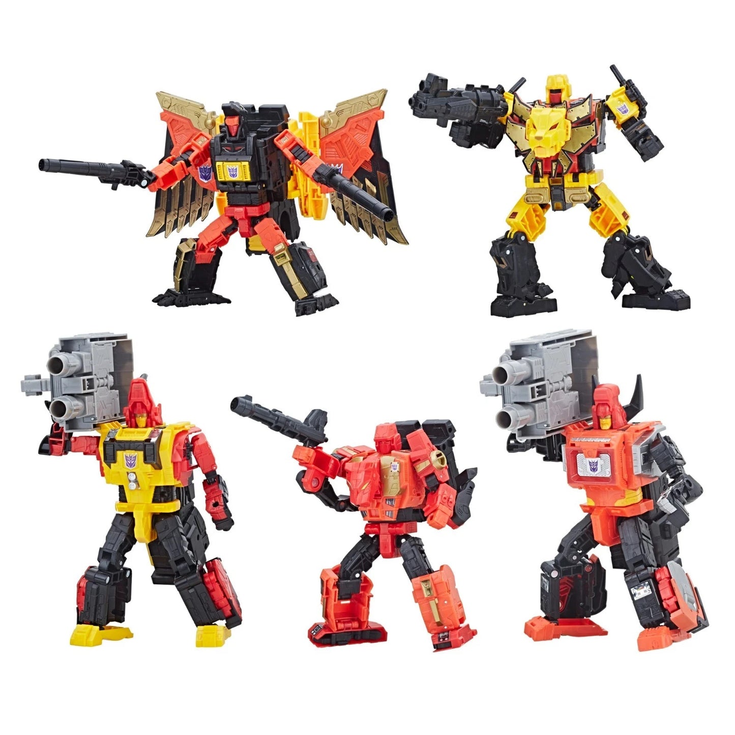 Transformers Power of the Primes Predaking Combiner Set Titan Class Hasbro