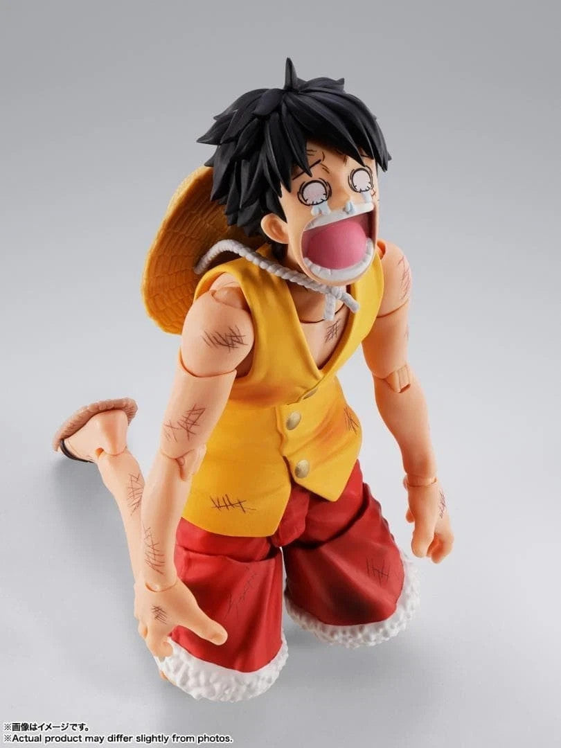 SHF One Piece Monkey D Luffy Marineford Figure S.H.Figuarts Bandai
