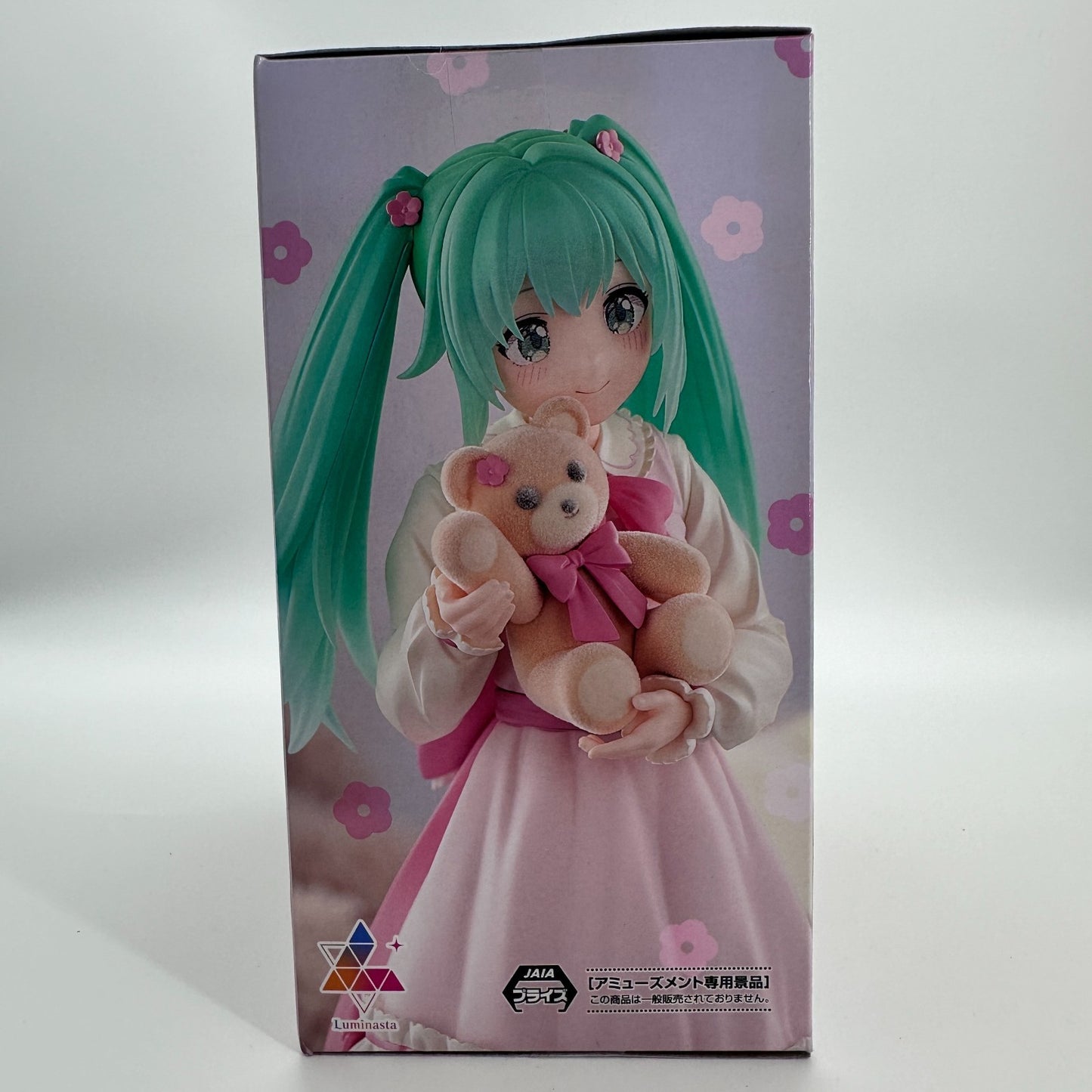 Hatsune Miku Conceptual Series Vol.3 Luminasta SEGA Figure with Teddy Bear New