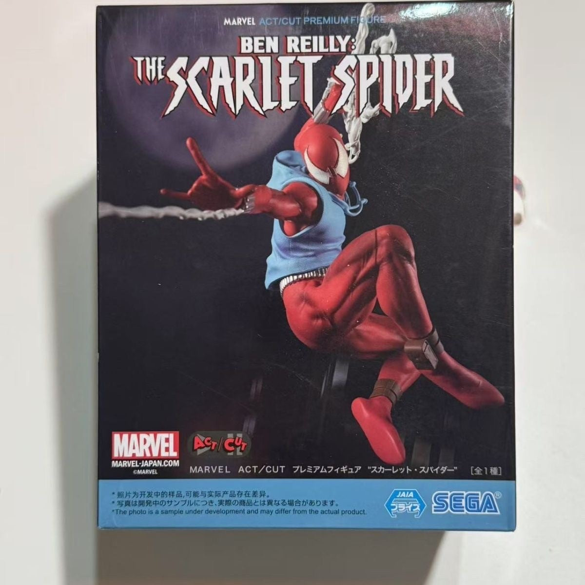 Marvel Ben Reilly Scarlet Spider ACT/CUT Premium Figure SEGA Japan NEW