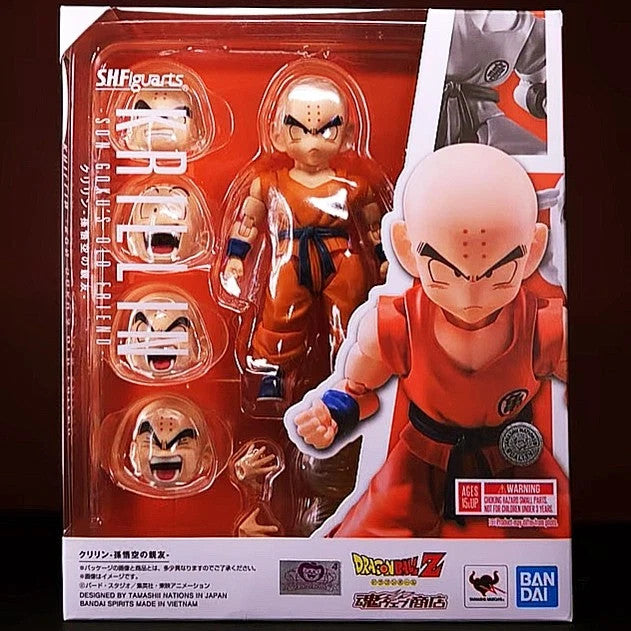 S.H.Figuarts Krillin Dragon Ball Z Action Figure Bandai Tamashii Nations