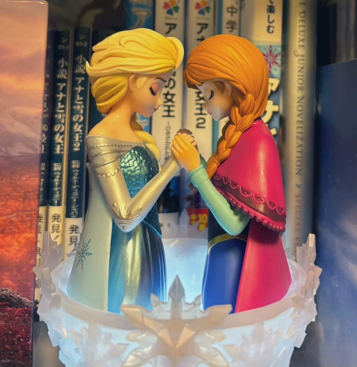 Ichiban Kuji A Prize – Disney Princess Heart to Face Anna & Elsa Figure New