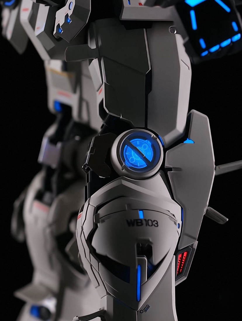 MG 1/100 RX-93 Nu Gundam Ver. Ka Custom Painted Model Kit EFSF MS 103 Figure