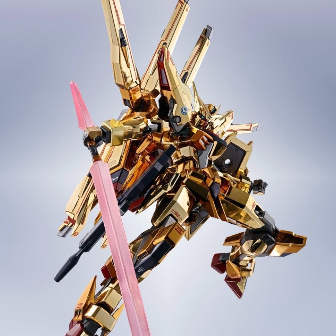 Bandai Metal Robot Spirits Akatsuki Gundam Shiranui Unit SEED Freedom Ver