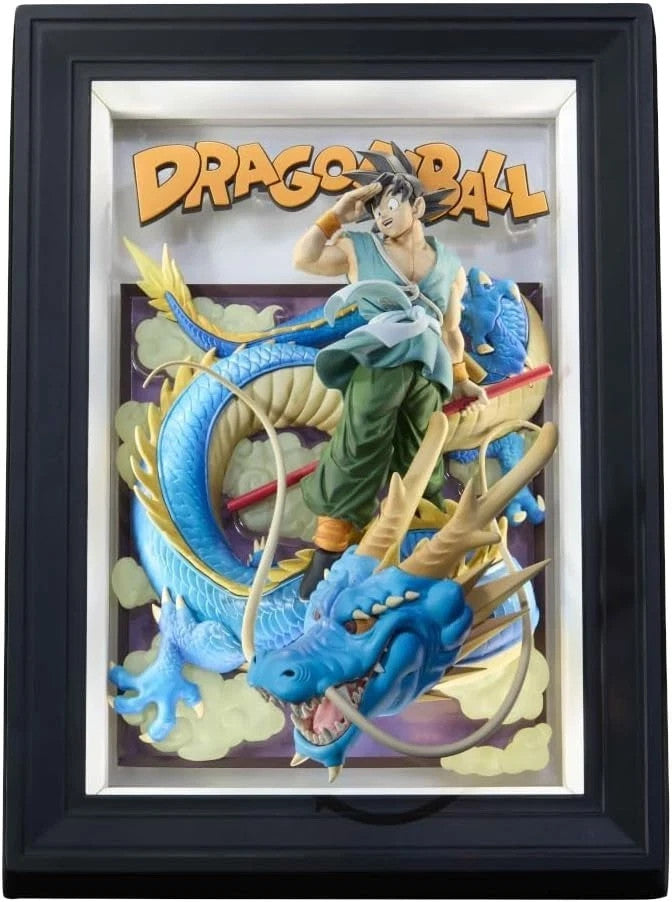 Bandai Tamashii Art Dragon Ball Son Goku & Shenron 3D Painting