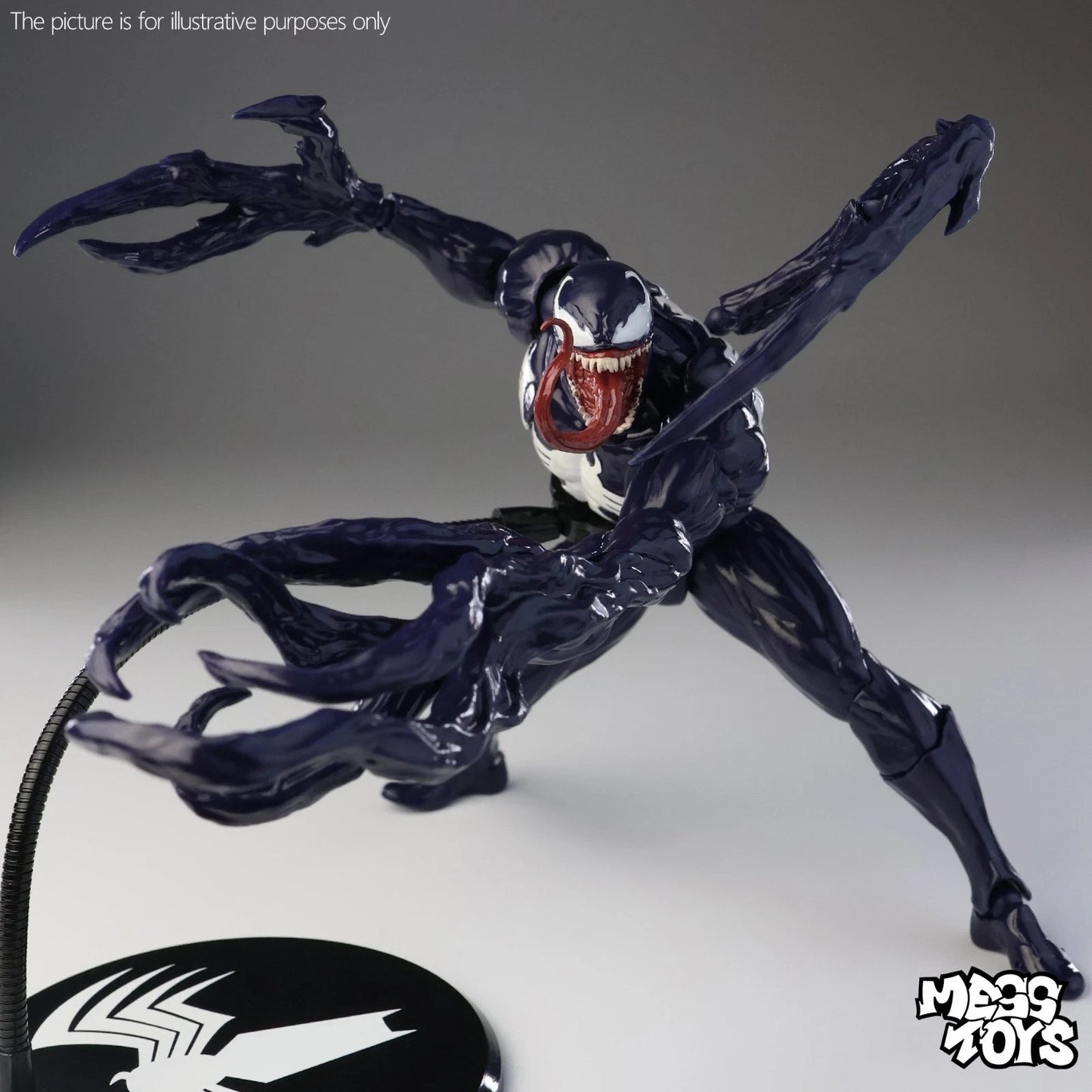 Mess Toy Venom Action Figure Marvel Symbiote Action Figure Collectible Preorder