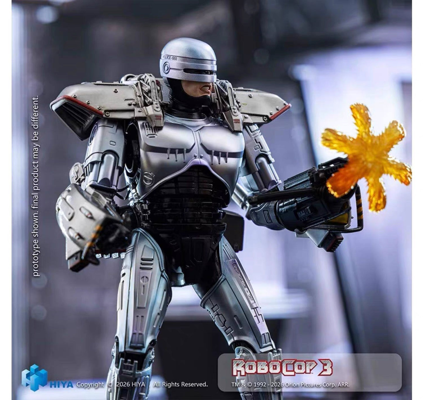 Hiya Toys RoboCop 3 RoboCop 1/12 Scale Action Figure Preorder Dec 2026