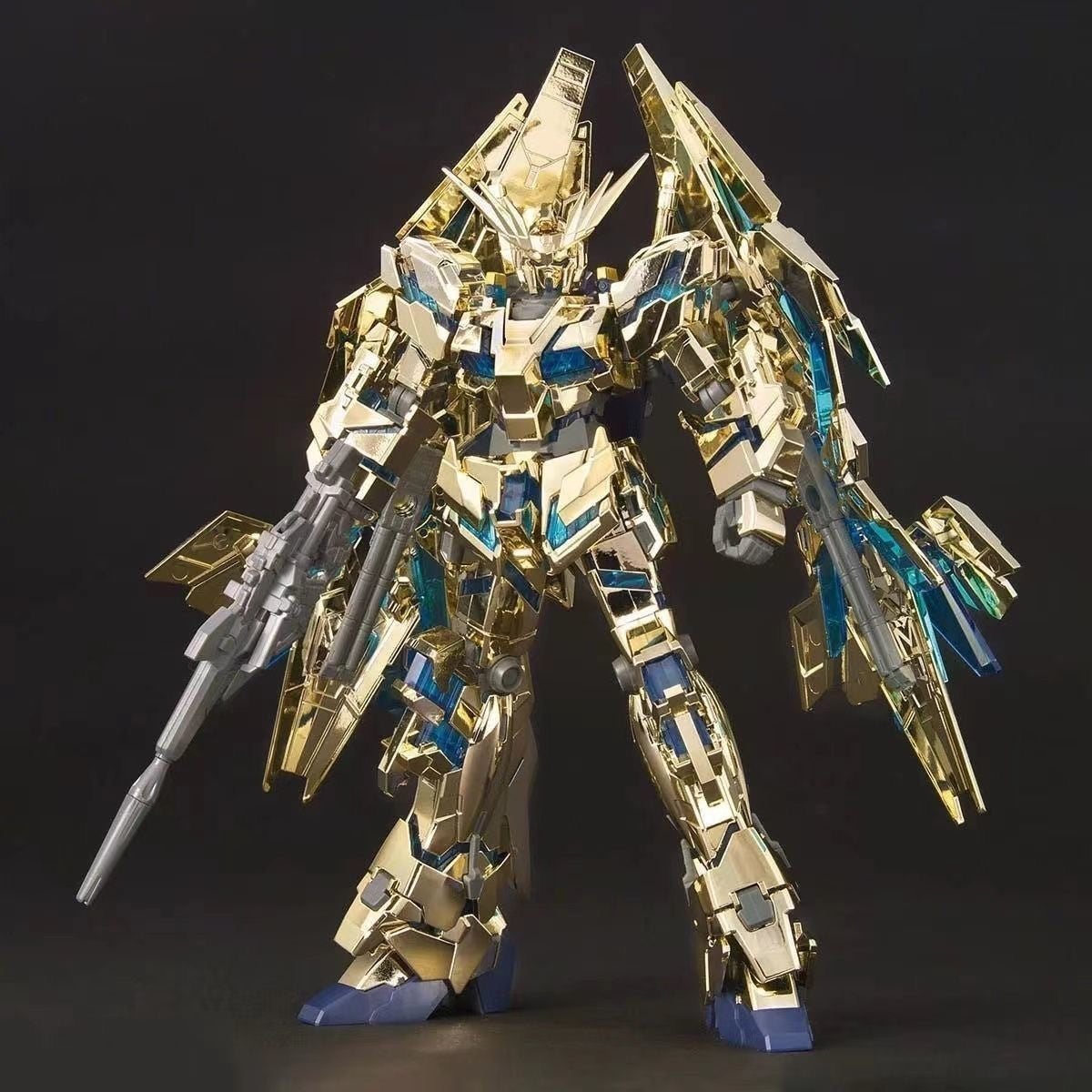 HG 1/144 Unicorn Gundam 03 Phenex (Destroy Mode) Gold&Silver Coating Set limited