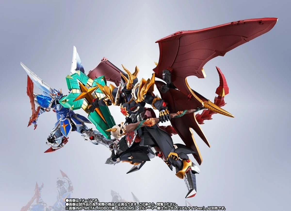 Bandai Metal Robot Spirits Satan Gundam Monster Black Dragon Real Type Ver