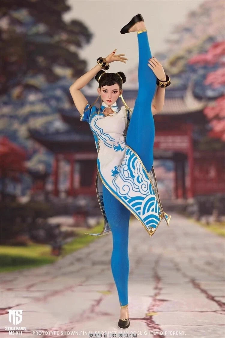 1/6 Chun-Li Street Fighter Action Figure Star Man MS-011 Collectible Model NEW