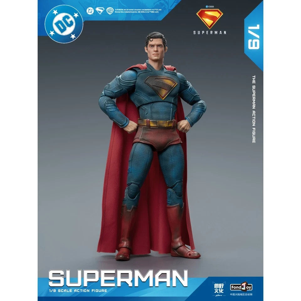 FondJoy DC Battle-Damaged Superman 1/8 Scale Action Figure Collectible BNIB
