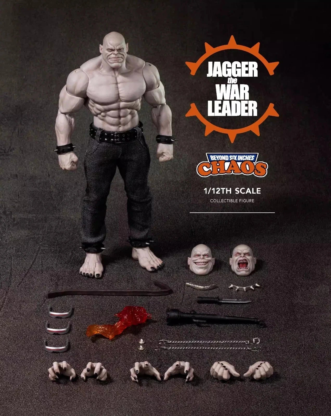 Jagger The War Leader 1/12 Figure Chaos Beyond Six Inches Action Figure