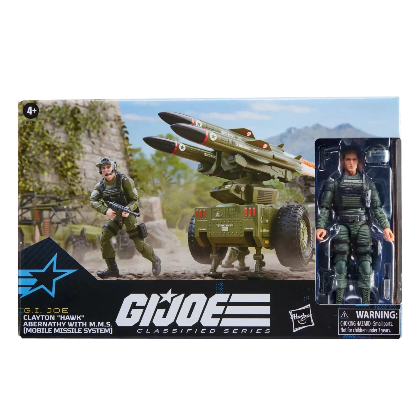 GI Joe Classified Hawk Abernathy MMS Mobile Missile System Hasbro NEW
