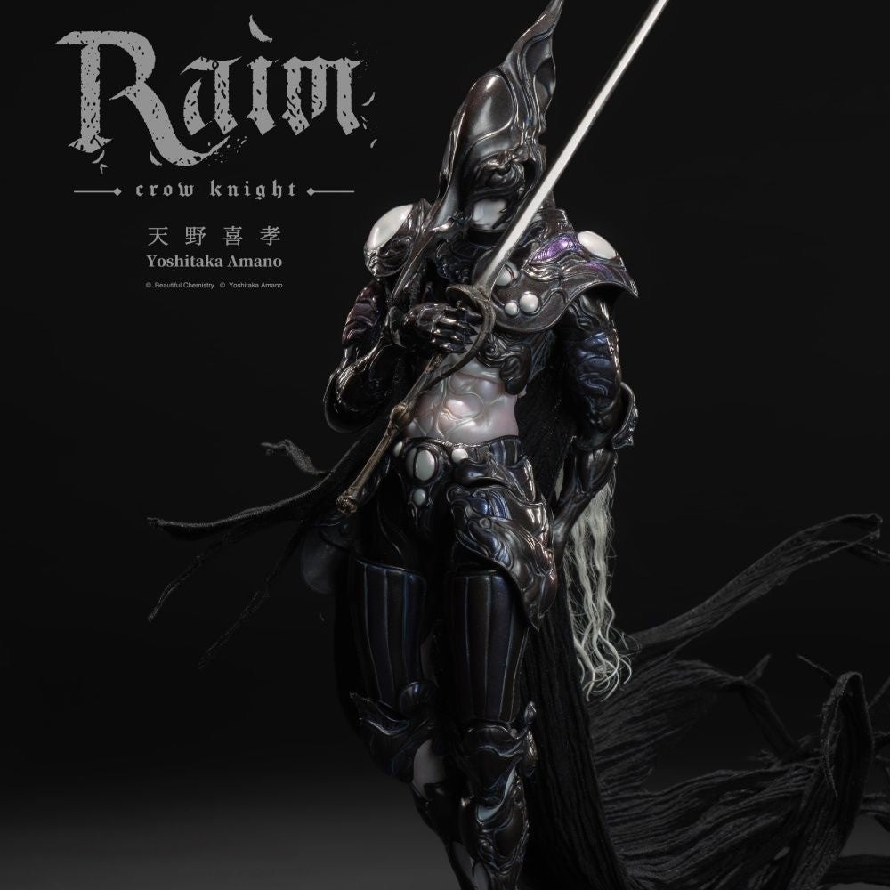 Yoshitaka Amano Crow Knight Raim 1/12 Art Figure Collectible PREORDER Jan 2027