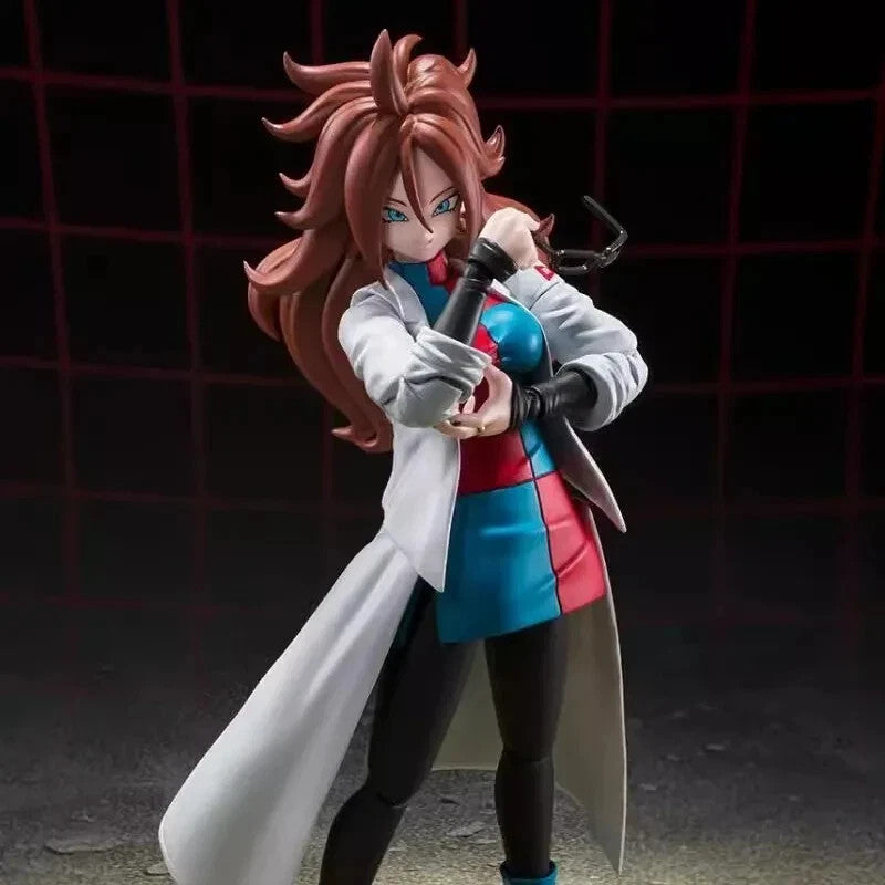 Bandai S.H.Figuarts Android 21 Lab Coat Version Dragon Ball FighterZ SHF