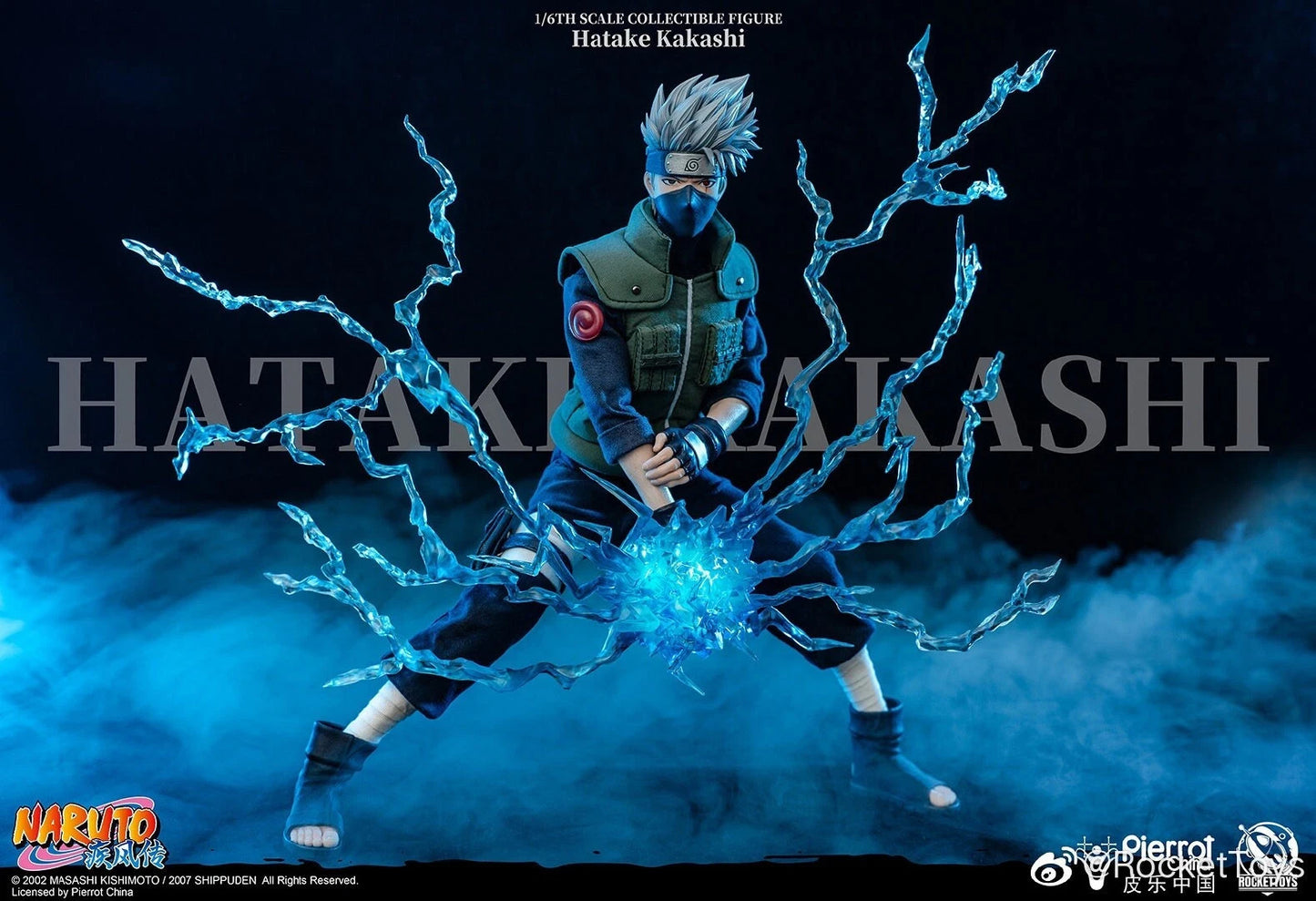 Rocket Toys Hatake Kakashi 1/6 Scale Figure Naruto Shippuden Ninja