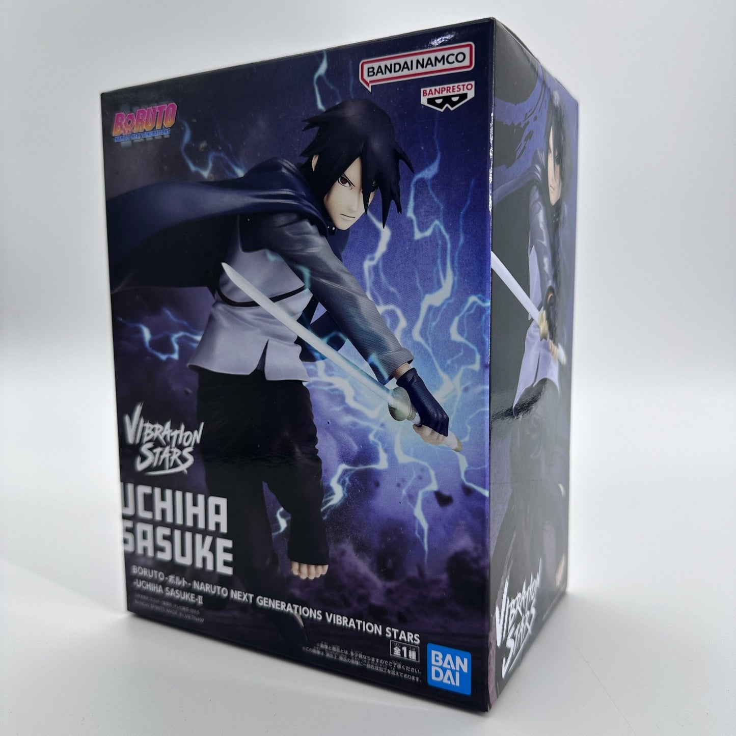 Boruto Naruto Uchiha Sasuke Vibration Stars II Figure Banpresto Bandai New