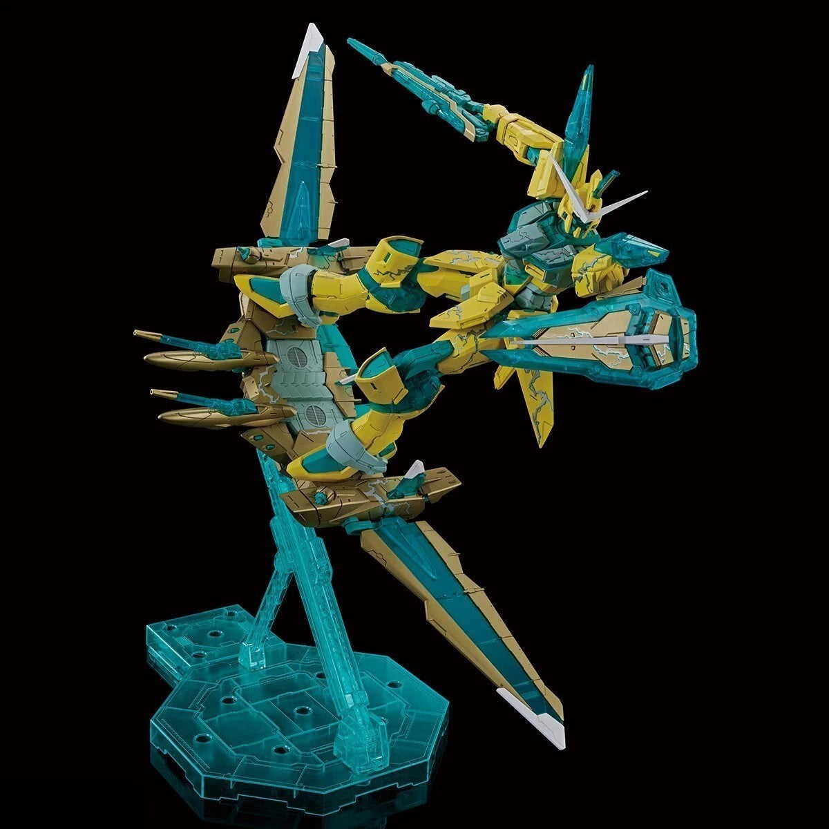 MG 1/100 Justice Gundam Cross Contrast Colors Clear Green | Limited Edition