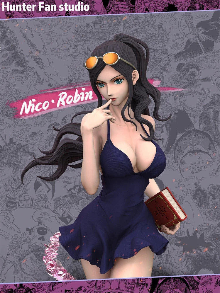 Hunter Fan Studio One Piece Nico Robin Resin 1/6 Statue GK Figure Model